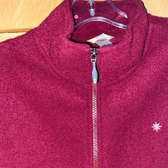 Vintage Christopher and Banks, winter  Sherpa fleece jacket 90’s Y2K Christmas - Picture 5 of 5